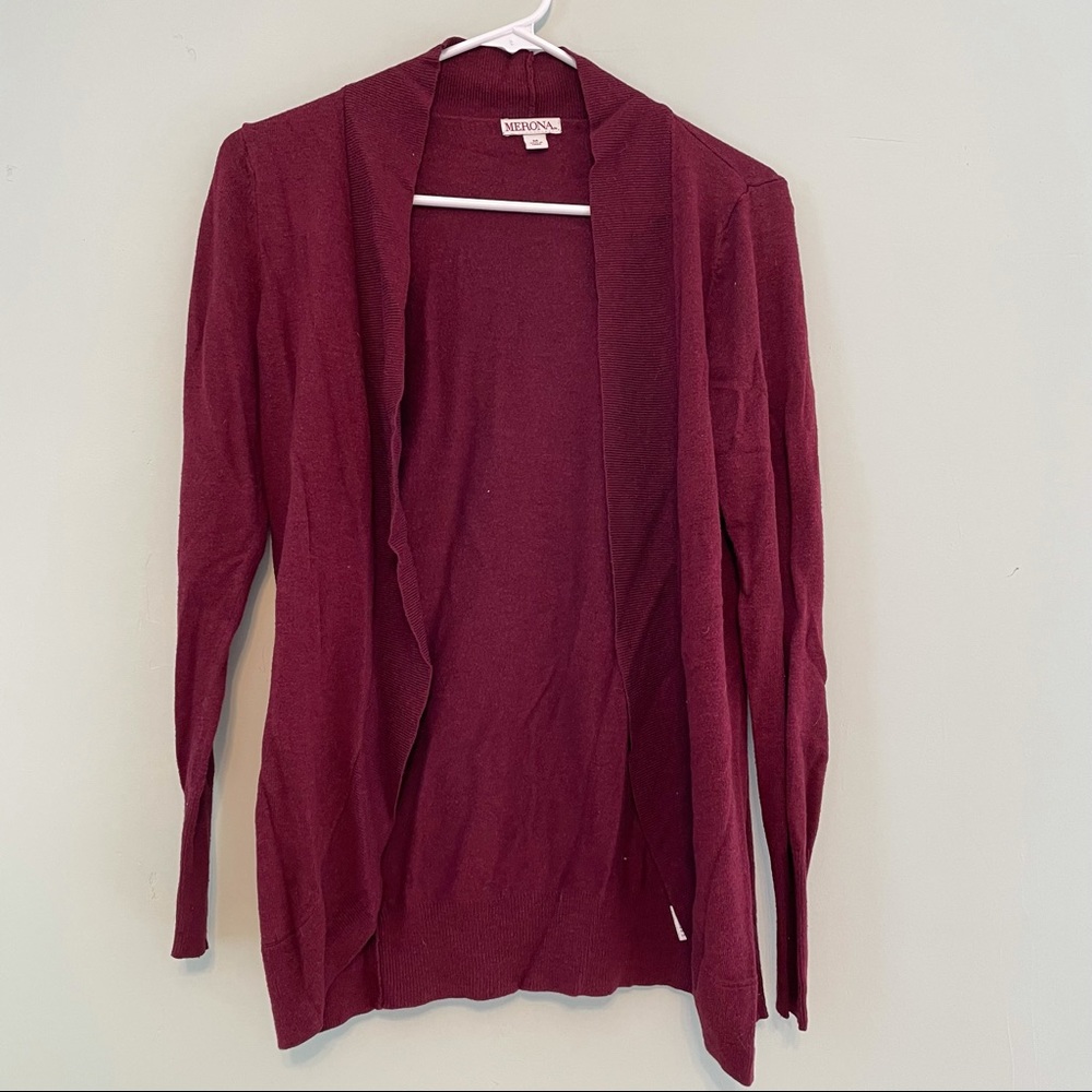 3 for $30 / Merona Maroon Cardigan (M)